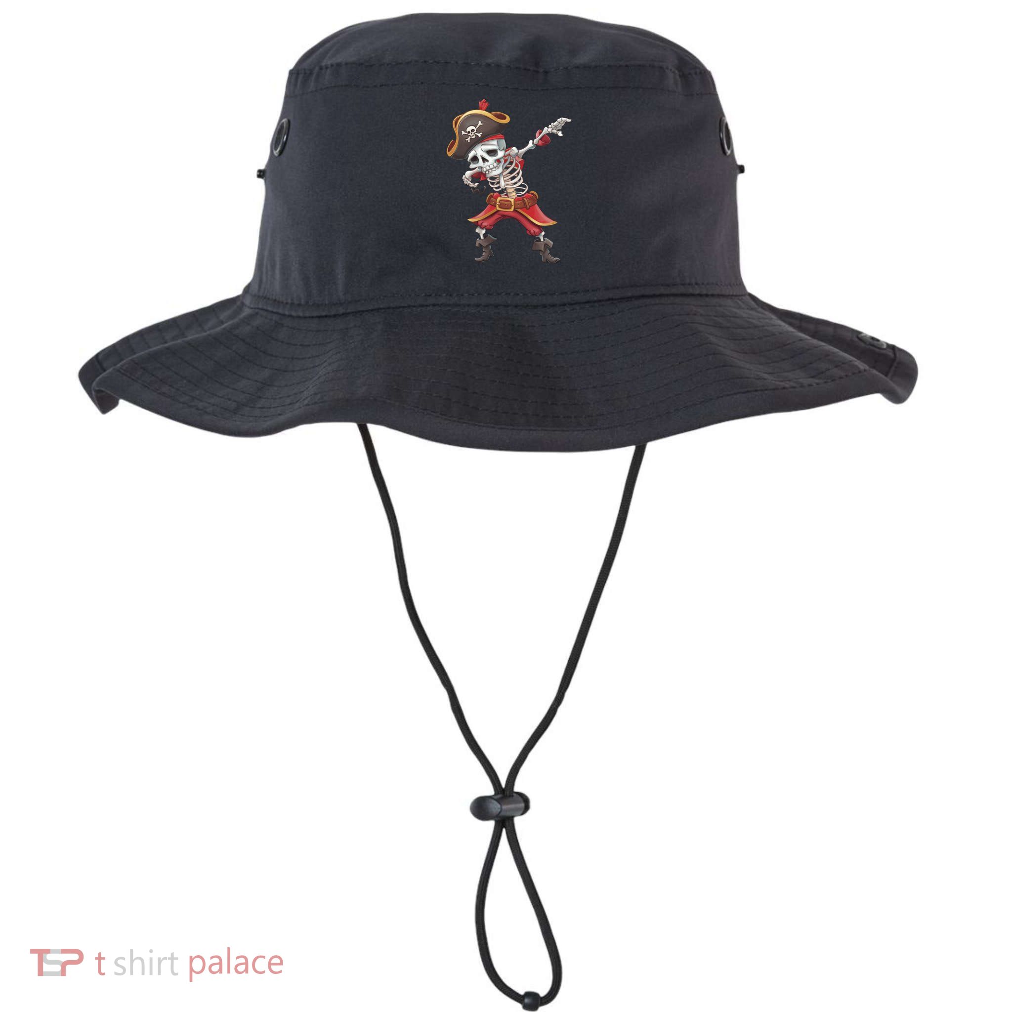 Halloween Dabbing Pirate Skeleton Funny Dab Funny Gift Bucket Hat
