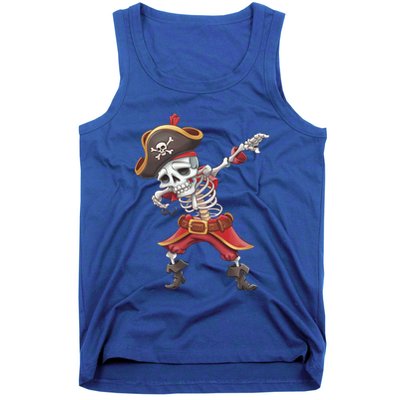 Halloween Dabbing Pirate Skeleton Funny Dab Funny Gift Tank Top