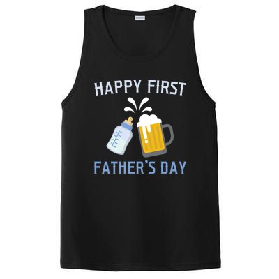 Husband Daddy Protector Hero Love Family Design Gift PosiCharge Competitor Tank