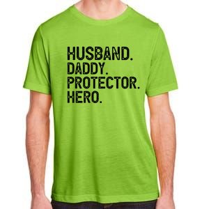 Husband Daddy Protector Hero Cool Gift Adult ChromaSoft Performance T-Shirt