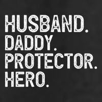 Husband Daddy Protector Hero Cool Gift Adult Drive Performance Visor