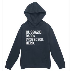 Husband Daddy Protector Hero Cool Gift Urban Pullover Hoodie