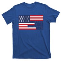 Husband Daddy Protector Hero Flag Patriotic Dad Cute Gift T-Shirt