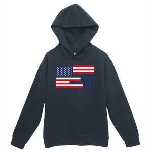 Husband Daddy Protector Hero Flag Patriotic Dad Cute Gift Urban Pullover Hoodie