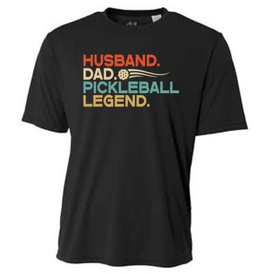 Husband Dad Pickleball Legend Father's Day Cooling Performance Crew T-Shirt