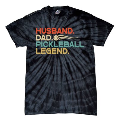 Husband Dad Pickleball Legend Father's Day Tie-Dye T-Shirt