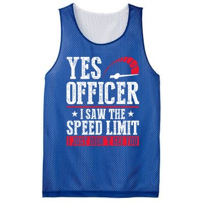 Humor Driver Police Mechanic Meaningful Gift Car Mechanics Meaningful Gift Mesh Reversible Basketball Jersey Tank