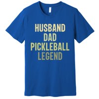 Husband Dad Pickleball Legend Player Pickleball Dad Gift Premium T-Shirt