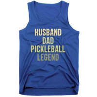 Husband Dad Pickleball Legend Player Pickleball Dad Gift Tank Top