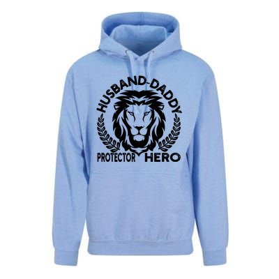 Husband Daddy Protector Hero Meaningful Gift Unisex Surf Hoodie