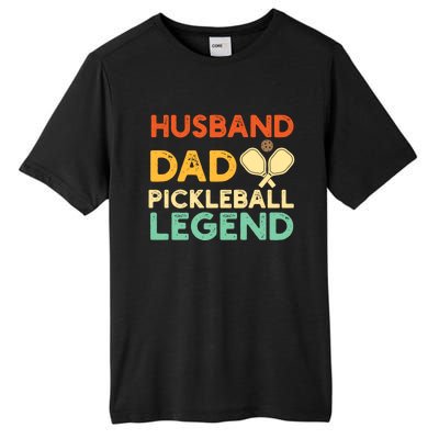 Husband Dad Pickleball Legend Gift FatherS Day Pickleball Gift Tall Fusion ChromaSoft Performance T-Shirt