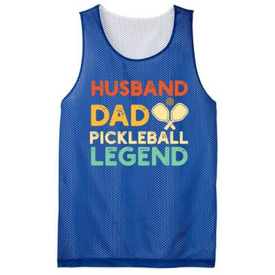 Husband Dad Pickleball Legend Gift FatherS Day Pickleball Gift Mesh Reversible Basketball Jersey Tank