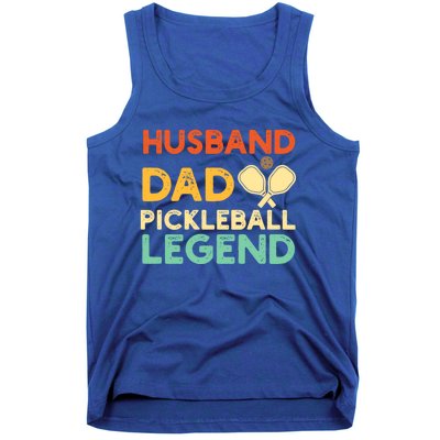 Husband Dad Pickleball Legend Gift FatherS Day Pickleball Gift Tank Top