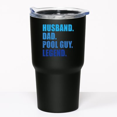 Husband Dad Pool Guy Legend Funny Men Tumbler