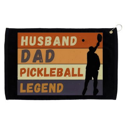 Husband Dad Pickleball Legend Vintage FatherS Day Meaningful Gift Grommeted Golf Towel