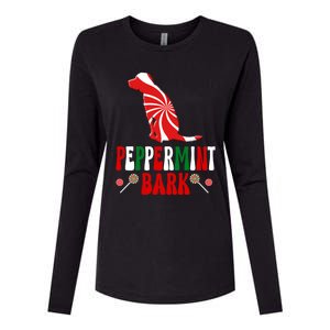 Harrier Dog Peppermint Bark Christmas Meaningful Gift Womens Cotton Relaxed Long Sleeve T-Shirt