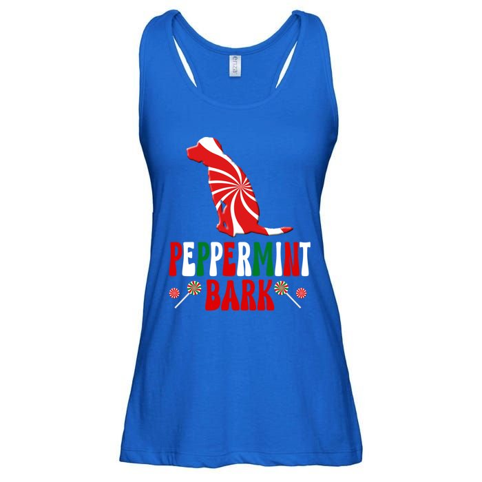 Harrier Dog Peppermint Bark Christmas Meaningful Gift Ladies Essential Flowy Tank