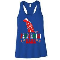 Harrier Dog Peppermint Bark Christmas Meaningful Gift Women's Racerback Tank