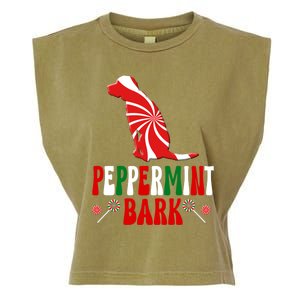 Harrier Dog Peppermint Bark Christmas Meaningful Gift Garment-Dyed Women's Muscle Tee