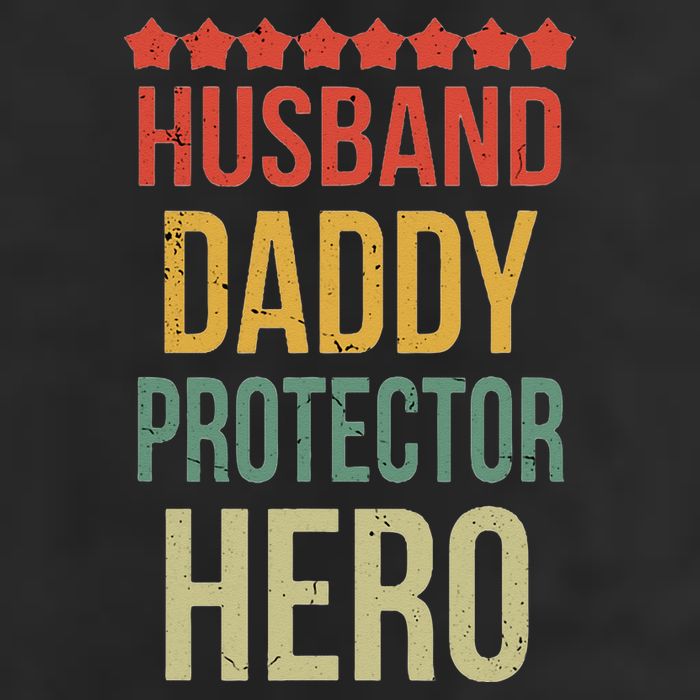 Husband Daddy Protector Hero Cool Comfort Performance Bucket Hat