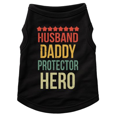 Husband Daddy Protector Hero Doggie Tank
