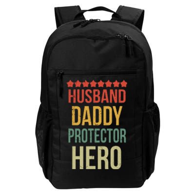 Husband Daddy Protector Hero Daily Commute Backpack