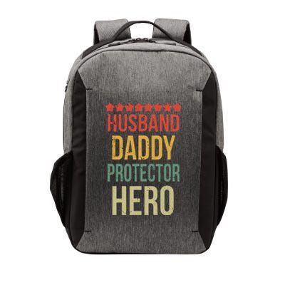 Husband Daddy Protector Hero Vector Backpack