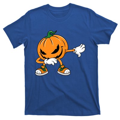 Halloween Dabbing Pumpkin Thanksgiving Day Gift T-Shirt