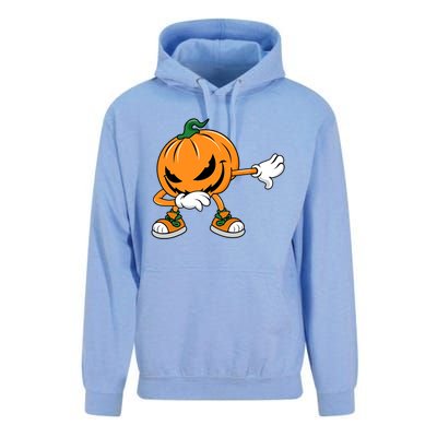 Halloween Dabbing Pumpkin Thanksgiving Day Gift Unisex Surf Hoodie