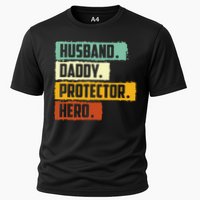 Husband Daddy Protector Hero Performance Shirt