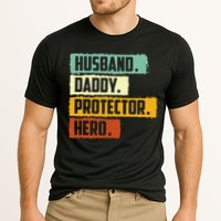 Husband Daddy Protector Hero Performance Shirt