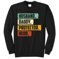 Husband Daddy Protector Hero Sweatshirt