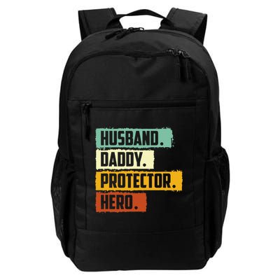 Husband Daddy Protector Hero Backpack