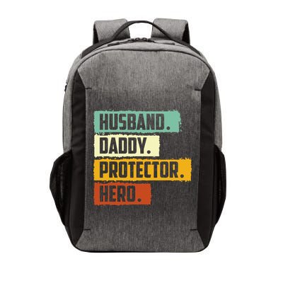 Husband Daddy Protector Hero Vector Backpack