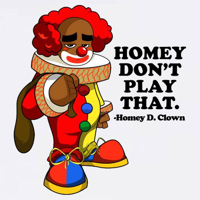 Homey Dont Play That Clown Flatbill Hat