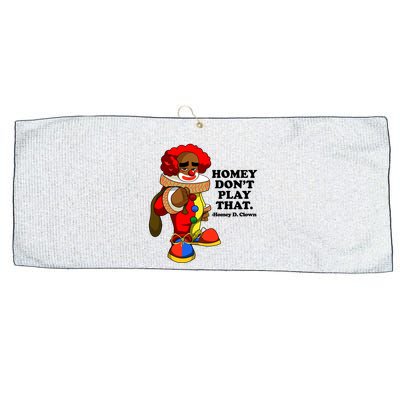 Homey Dont Play That Clown Large Microfiber Waffle Golf Towel