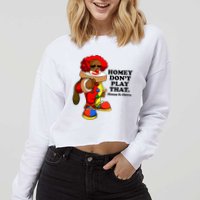 Homey Dont Play That Clown Cropped Pullover Crew