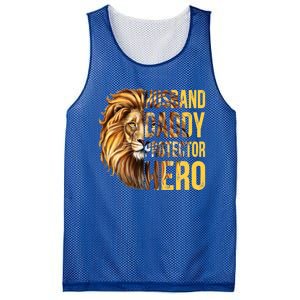 Husband Daddy Protector Hero Funny Husband Funny Gift From Wife Great Gift Mesh Reversible Basketball Jersey Tank