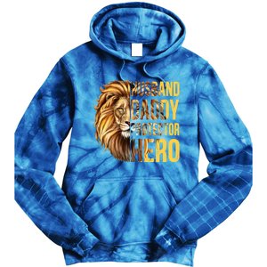 Husband Daddy Protector Hero Funny Husband Funny Gift From Wife Great Gift Tie Dye Hoodie