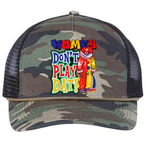 Homie DonT Play That Retro Rope Trucker Hat Cap