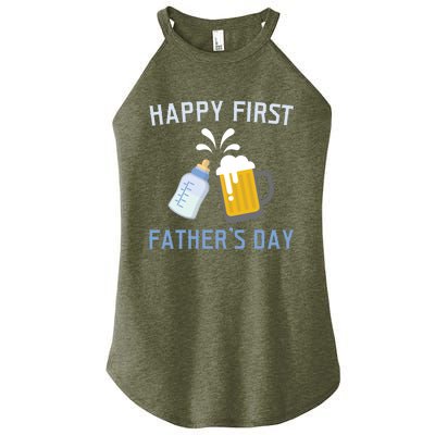 Husband Daddy Protector Hero Love Family Design Gift Women’s Perfect Tri Rocker Tank