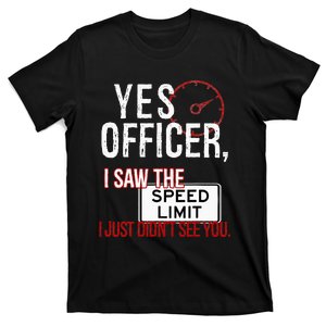 Humor Driver Police Mechanic Gift Car Mechanics T-Shirt