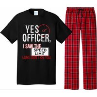 Humor Driver Police Mechanic Gift Car Mechanics Pajama Set