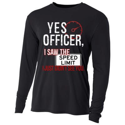 Humor Driver Police Mechanic Gift Car Mechanics Cooling Performance Long Sleeve Crew