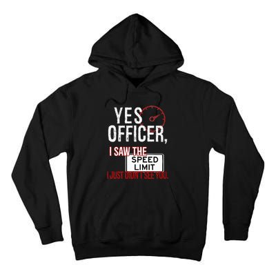 Humor Driver Police Mechanic Gift Car Mechanics Tall Hoodie