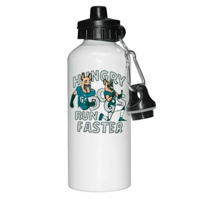 Hungry Dogs Run Faster Aluminum Water Bottle