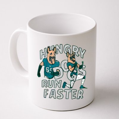 Hungry Dogs Run Faster Coffee Mug