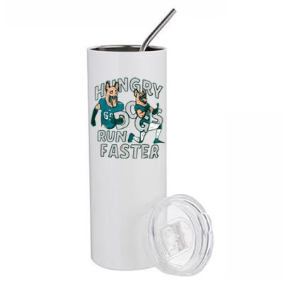 Hungry Dogs Run Faster Stainless Steel Tumbler