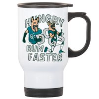 Hungry Dogs Run Faster Stainless Steel Travel Mug