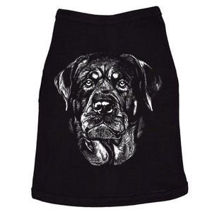 Hand Drawn Rottweiler Dog Doggie Tank